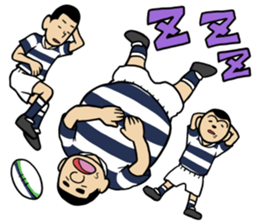 Rugby boys sticker #5215139