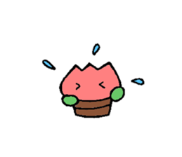 tulip life sticker #5215482