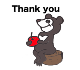 Murray of bear sticker #5215498