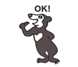 Murray of bear sticker #5215510