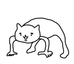 say disagreeable things cat part5. sticker #5216189