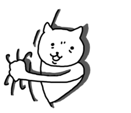 say disagreeable things cat part5. sticker #5216198