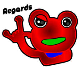 TomoQ's Poisonous Frogs sticker #5216340