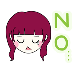 Pastel Color Girl Hanna sticker #5216566