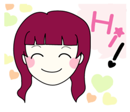 Pastel Color Girl Hanna sticker #5216568