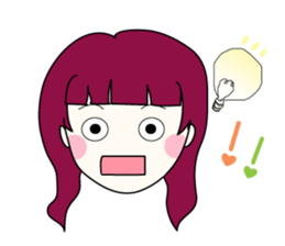 Pastel Color Girl Hanna sticker #5216573