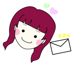 Pastel Color Girl Hanna sticker #5216574