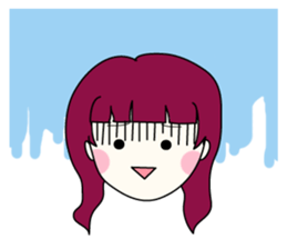 Pastel Color Girl Hanna sticker #5216582