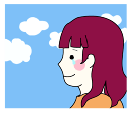 Pastel Color Girl Hanna sticker #5216583