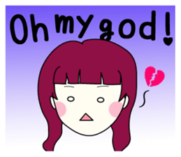 Pastel Color Girl Hanna sticker #5216584