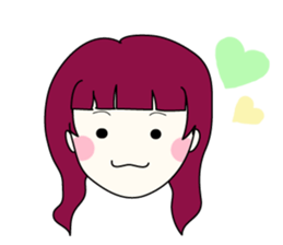 Pastel Color Girl Hanna sticker #5216597