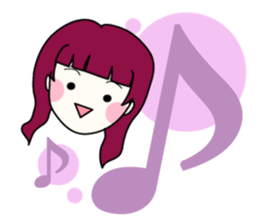 Pastel Color Girl Hanna sticker #5216603