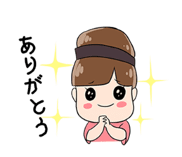 Exhausted Girl sticker #5217037