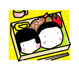 Japanese girl "bobbed-chan" sticker #5217242