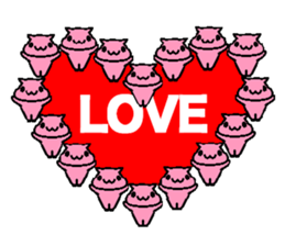 Hamuko and Hamuo sticker #5217302