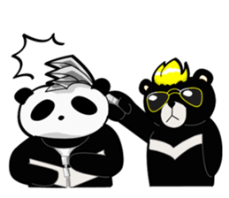 Formosan black bear boss sticker #5217800