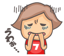 Love Love Football!!(RED Ver.) sticker #5217863