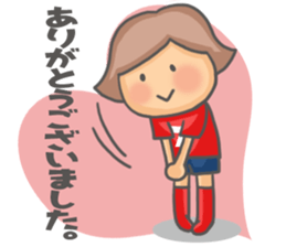 Love Love Football!!(RED Ver.) sticker #5217881