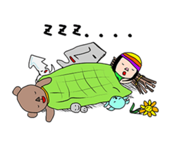 Village of the animal sticker #5218010