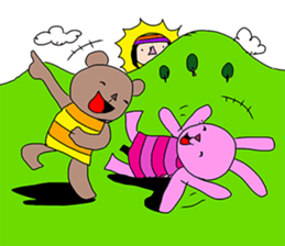 Village of the animal sticker #5218013