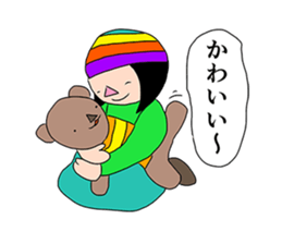 Village of the animal sticker #5218036