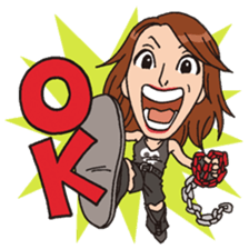 OZ-ACADEMY WOMAN'S PRO WESTRING OFFICIAL sticker #5218364