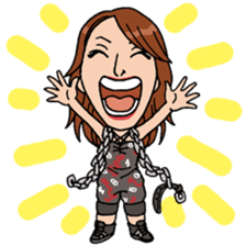 OZ-ACADEMY WOMAN'S PRO WESTRING OFFICIAL sticker #5218371