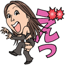 OZ-ACADEMY WOMAN'S PRO WESTRING OFFICIAL sticker #5218394