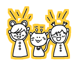 Nakayoshi / Good friend sticker #5218726