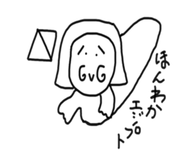 honwaka cat 4 sticker #5218940