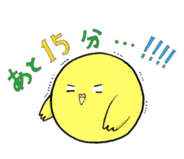 Perfectly round of true parrots (part.3) sticker #5219240