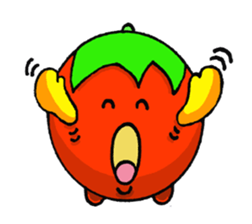 very cute Tomato-chan sticker #5219734