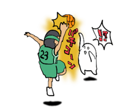 BaskeMan2 sticker #5219975