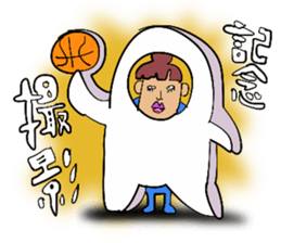 BaskeMan2 sticker #5219998