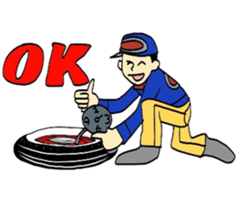 Workers every day sticker #5220115