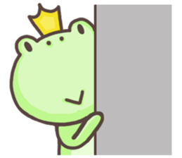 Happiness of frog sticker #5220381