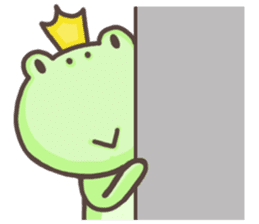 Happiness of frog sticker #5220381