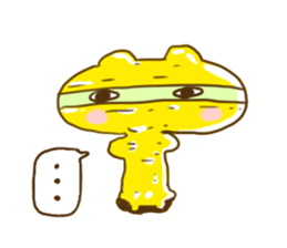 Swimming cap Frog by owabird sticker #5220416