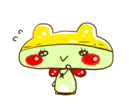 Swimming cap Frog by owabird sticker #5220418