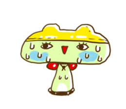 Swimming cap Frog by owabird sticker #5220419