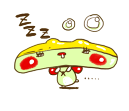 Swimming cap Frog by owabird sticker #5220426