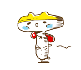 Swimming cap Frog by owabird sticker #5220434