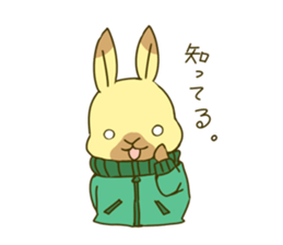 4 rabbit brothers 2 sticker #5220525