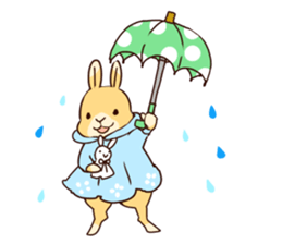 4 rabbit brothers 2 sticker #5220529