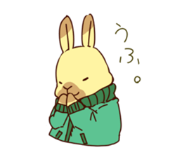 4 rabbit brothers 2 sticker #5220533