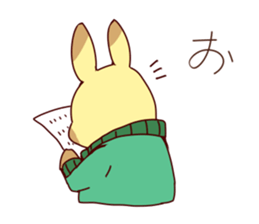 4 rabbit brothers 2 sticker #5220536