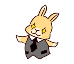 4 rabbit brothers 2 sticker #5220539