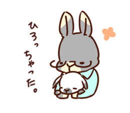 4 rabbit brothers 2 sticker #5220542