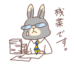4 rabbit brothers 2 sticker #5220546