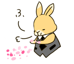 4 rabbit brothers 2 sticker #5220553
